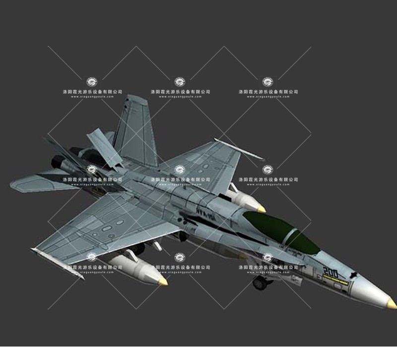 大厂3D f18舰载战斗机 